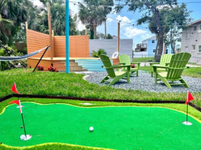 Cowboy Pool Mini Golf Beach Ocean Center